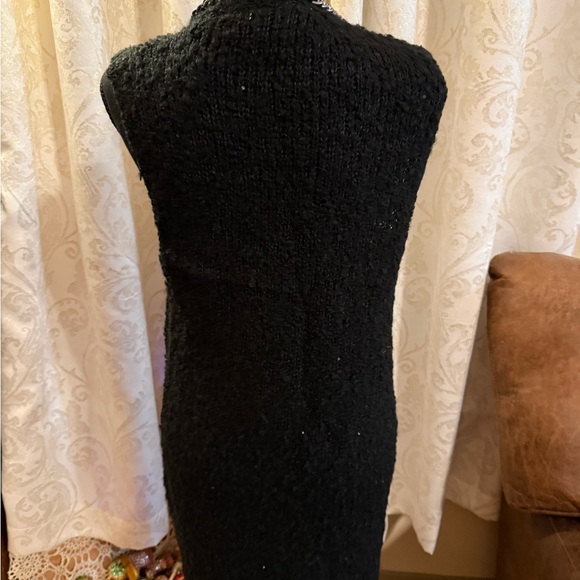 Custo Barcelona Black Vest with Silver Chain - Picture 3 of 7